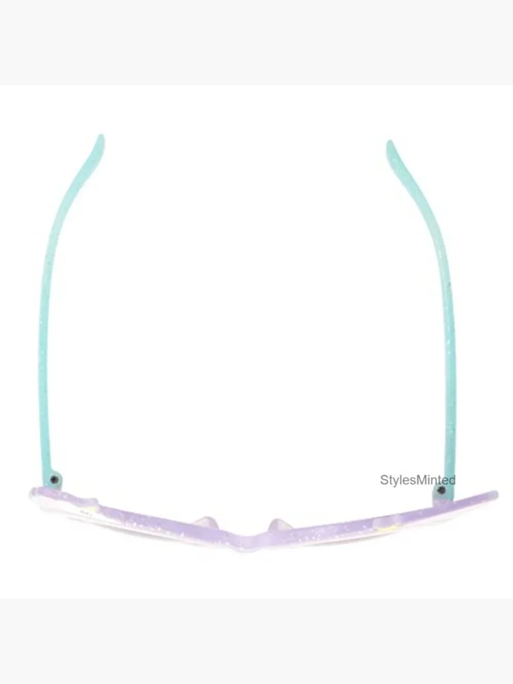 Girls Unicorn Sunglasses with UV Protection, Round Plastic Frame